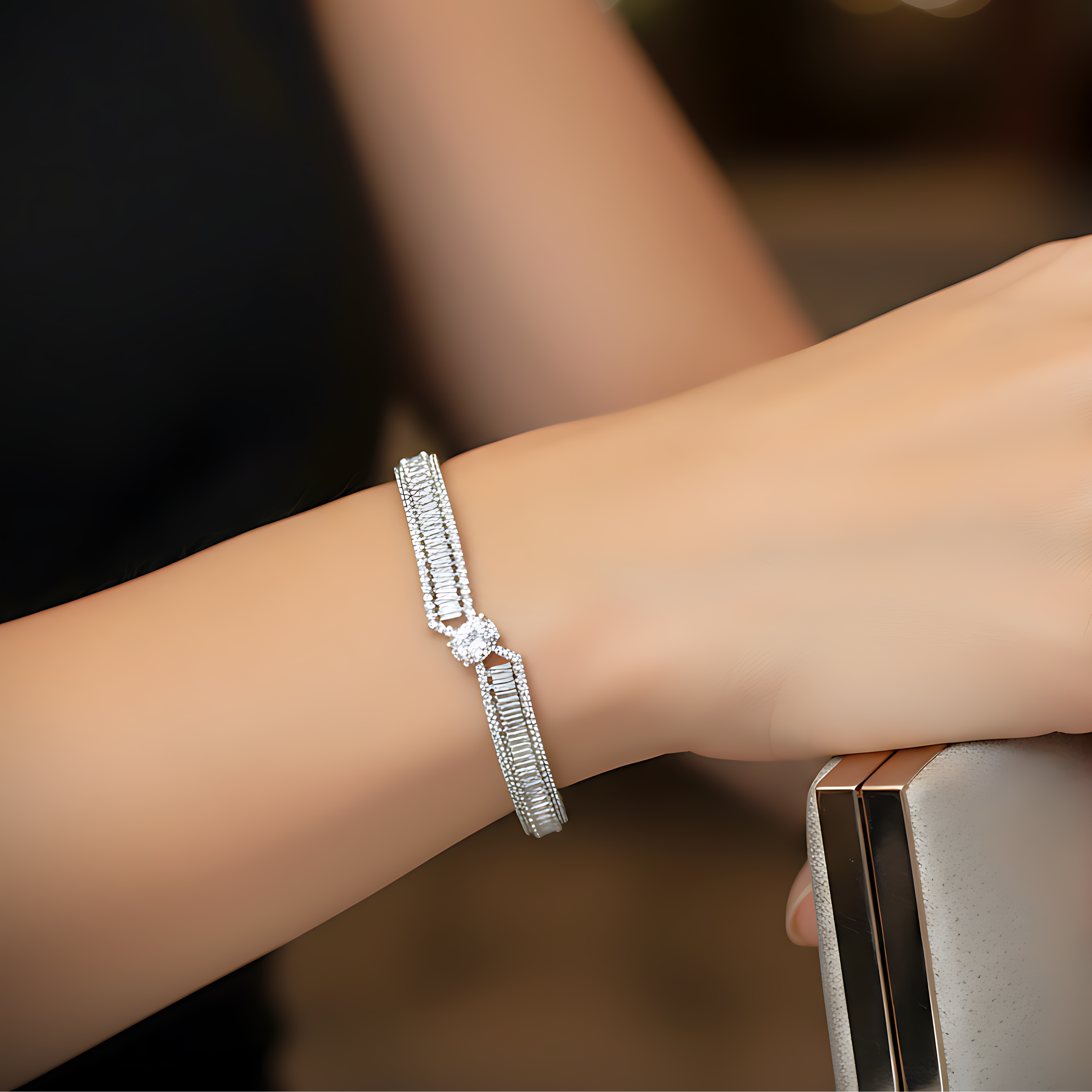 AD Stone Bracelet