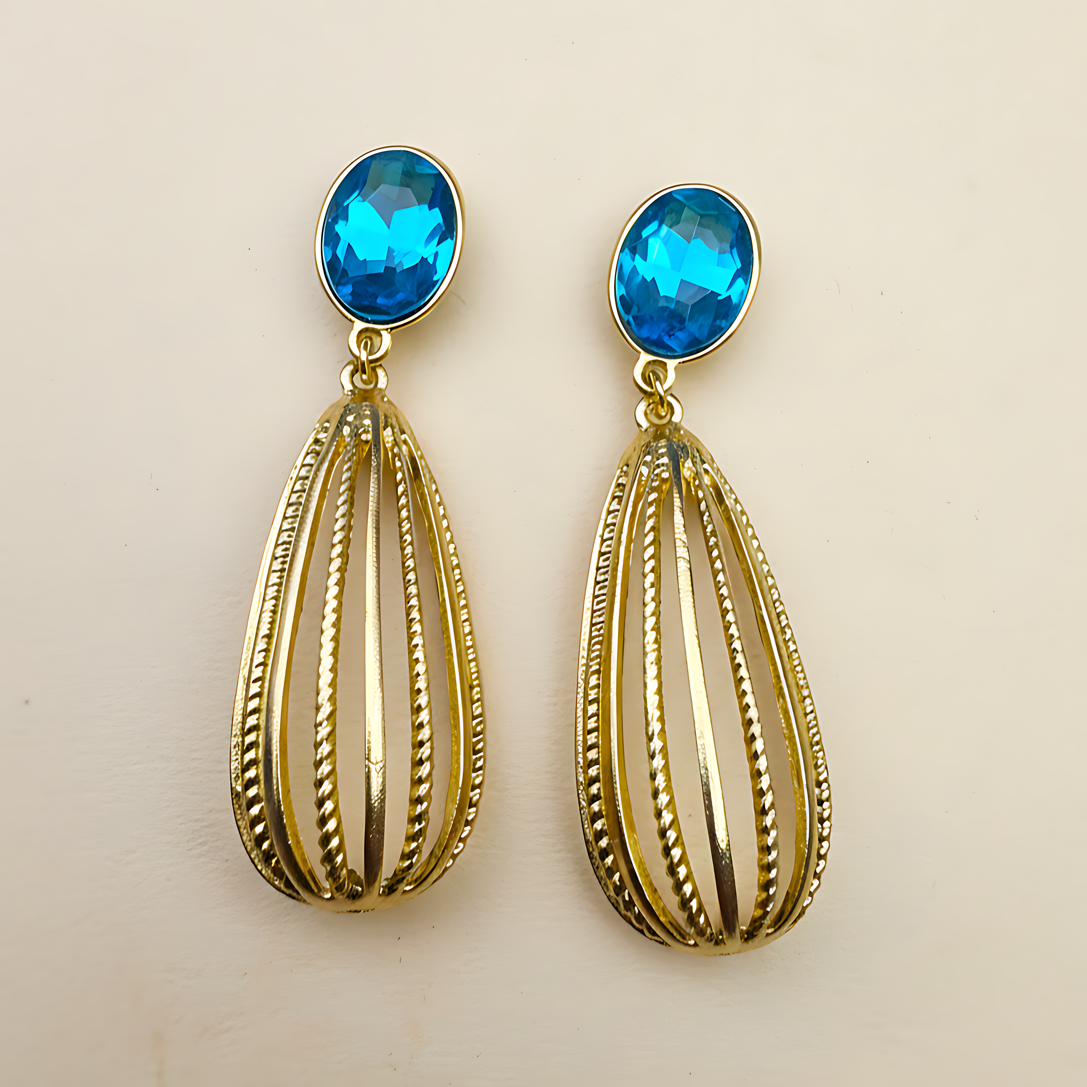 Stone Drop Earrings