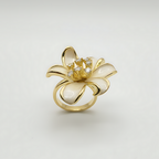 Floral Adjustable Ring