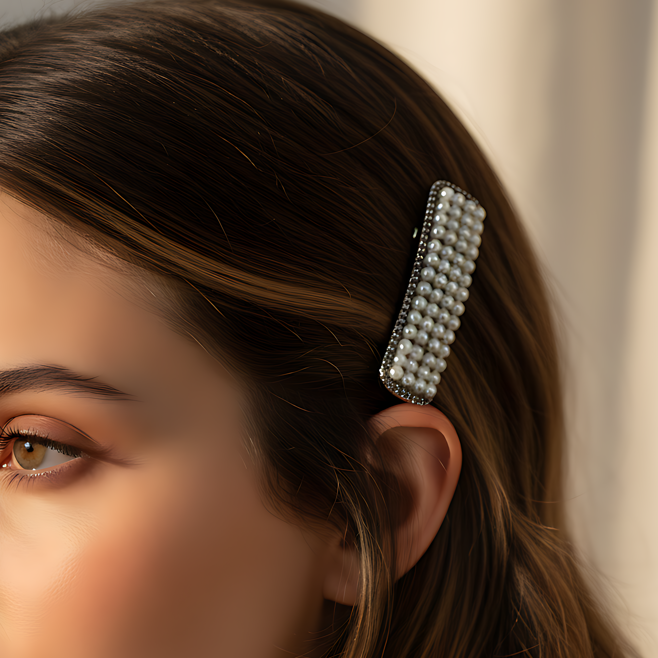 Pearl Statement Hair Clip