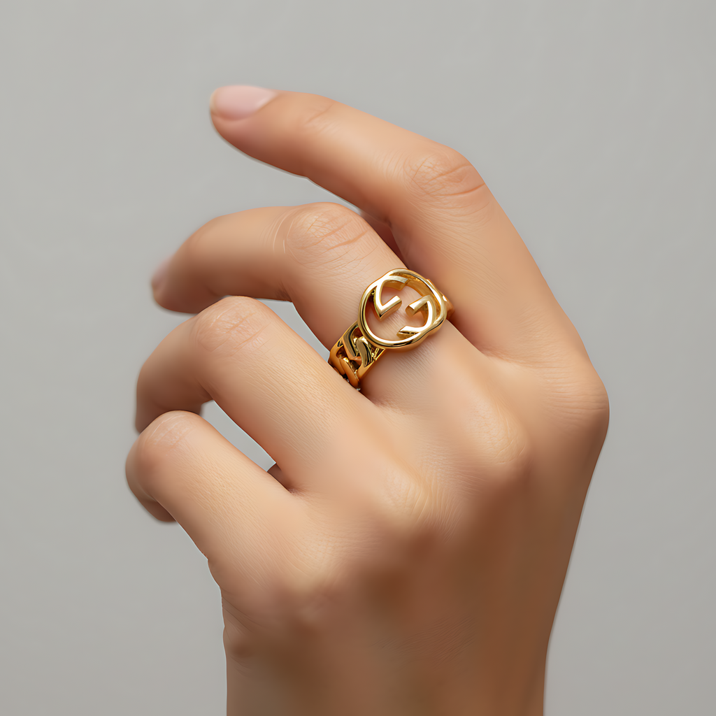 Gucci Inspired Gold Ring