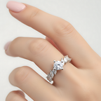 AD Stone Crown Ring