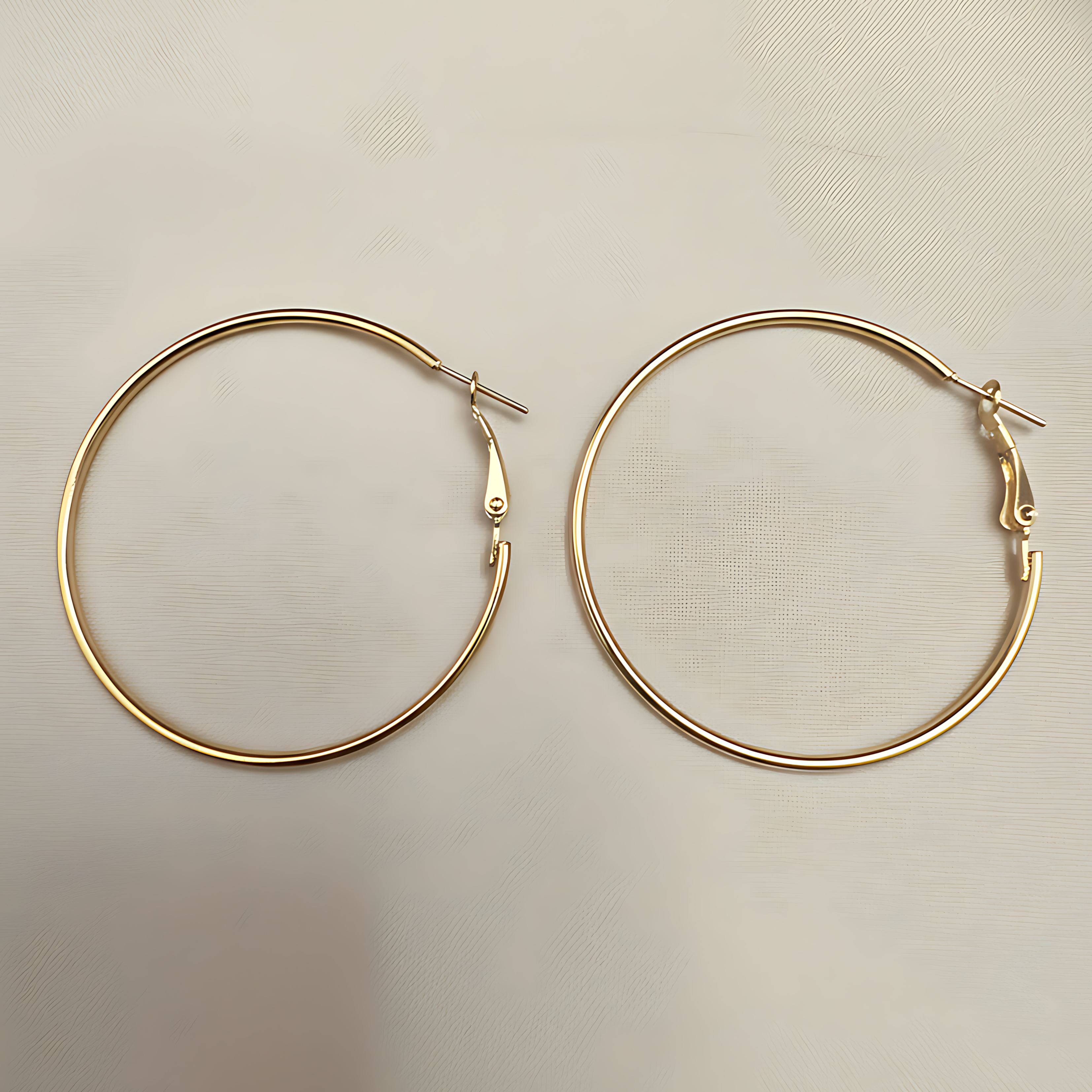 Classic Gold Hoop Earrings