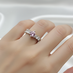AD Stone Crown Ring